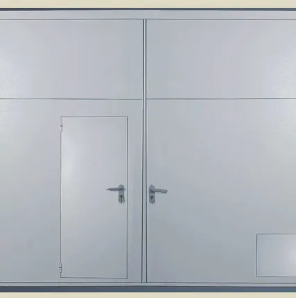 Фото №0 Ворота противопожарные распашные, огнестойкие