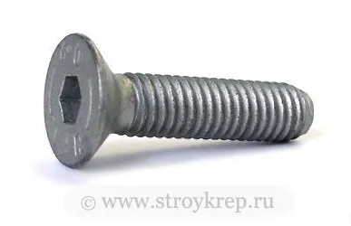фото Винт DIN 7991 10,9 оцинкованный М10х30