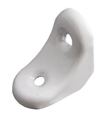 Фото №0 Кронштейн стальной малый белый 50*50