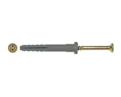 фото Дюбель с шурупом 6*40 L цилиндрический борт SWFS 200шт