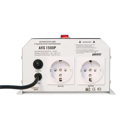 Фото №2 Однофазный стабилизатор POWERMAN AVS 1500P