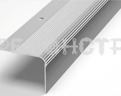 фото Порог угловой ПУ 02. 900.082 дуб светлый декор (6) П