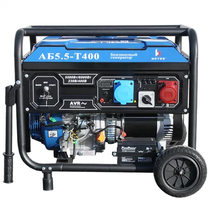 Фото №0 Исток Бензиновый генератор АБ6-Т400-ВМ121Э