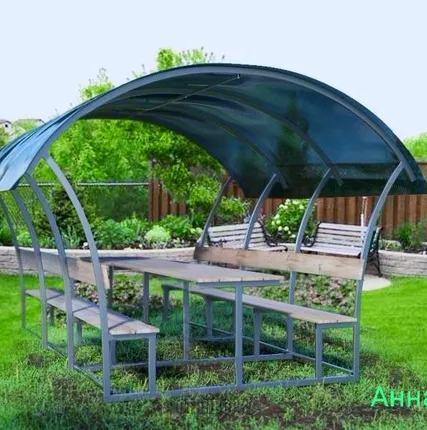 Фото №0 дачные беседки