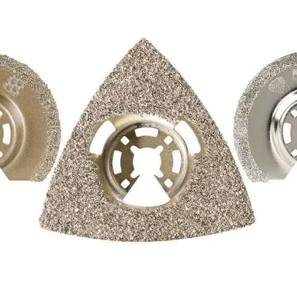 Фото №0 Набор абразивных насадок KWB Стандарт для МФУ (3 шт)