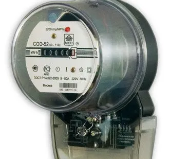 фото Счетчики электроэнергии СОЭ-52/50 11Ш 5/50А 220В 1кл-счётчик однофазный