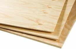 Фото №0 Фанера хвойная ФСФ 9мм 1,22х2,44м, сорт 3/3