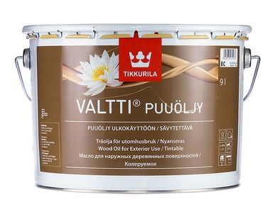 фото Тиккурила Валтти Пууёли Масло-Антисептик (9л) Tikkurila