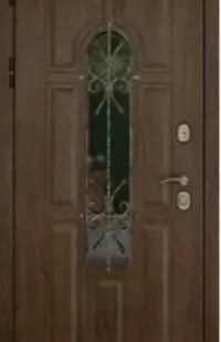 фото Сейф-дверь «лион» темный орех/альберо браш