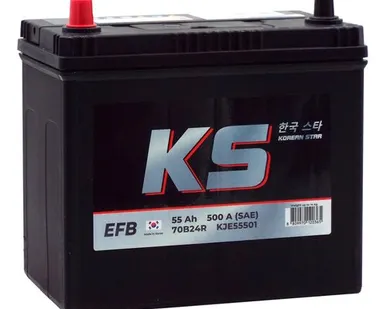 фото Аккумулятор KS EFB Asia 70B24R 55 Ач п.п.