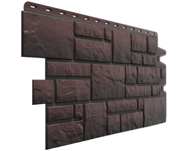 фото Docke Панель фасадная BURG Темный 0,42м2 (Деке Бург)