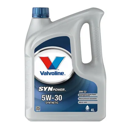 Фото №0 Масло моторное синт. Valvoline SYNPOWER ENV C2 5W30 (e4L)