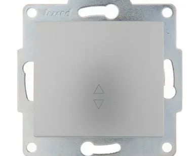 фото Механизм выключателя проходного 1-кл. 1п СП Karina 10А IP20 мат. серебр. LEZARD 707-4388-105