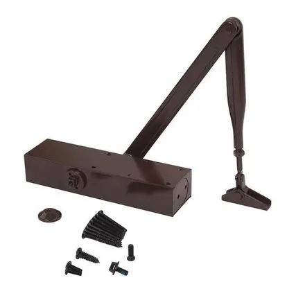 Фото №0 Доводчик ECO Schulte TS 11F EN2/3/4/5, с тягой, Коричневый RAL8017