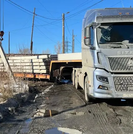 Фото №0 Аренда Тонара с тягачом SITRAK - прицеп 33 м³