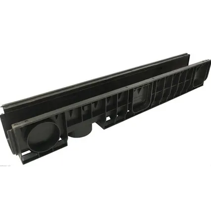 Фото №0 Лоток водоотводный ЛВ 14,5*13,5 DN100 h135, пластиковый