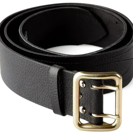 Фото №0 Ремень «Омон» кожаный