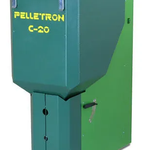 фото COMPACT 20 полуавтоматический пеллетный котел на БЕЛОЙ грануле