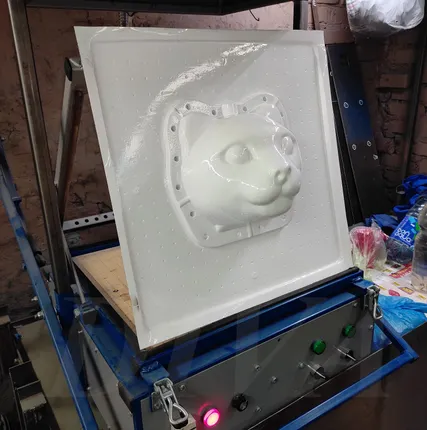 Фото №4 Вакуум формовочный станок купить