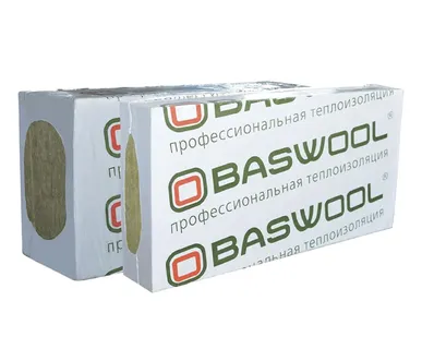 фото Плиты теплоизоляционные BASWOOL РУФ В 180 (НГ) 30мм 1200х600 8 плит; 5,76 м2; 0,1728м3 (40 уп/пал)