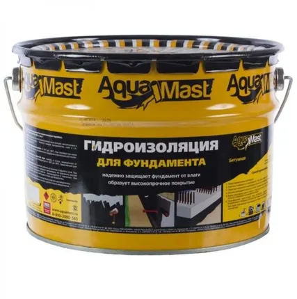 Фото №0 Мастика битумная АкваМаст, 18 кг