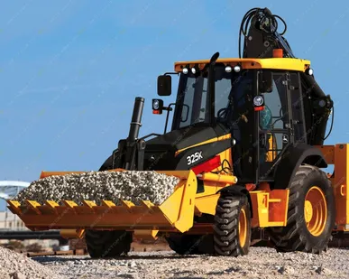фото Аренда экскаватора-погрузчика JOHN DEERE 325K, Санкт-Петербург