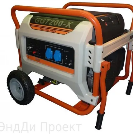 Фото №0 Газовый генератор E3 POWER GG7200-X REG - Россия