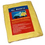 Фото №0 Впитывающая салфетка Комета гладкая из искусственной замши по уходу за автомобилем 68см х 43см