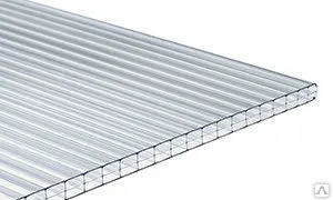 Фото №0 Плита сотового поликарбоната TitanPlast T 2100 х 6000 х 3,5 мм прозрачный
