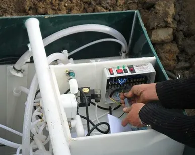 фото Наращивание горловины септика