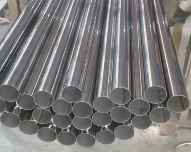 фото Труба круглая AISI 304 зеркальная TIG 32х3 нержавеющая, м