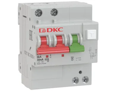 фото Выключатель автоматический дифференциального тока с защитой от сверхтоков YON MDV63-22C25-A 2п 30мА DKC MDV63-22C25-A