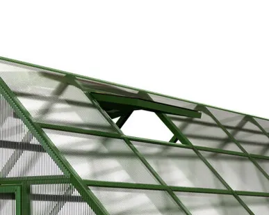 фото Кровельное окно для теплицы ЧЕЛСИ, цвет Зелёный (RAL 6005)