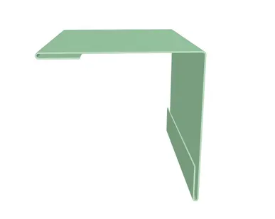 фото Угол внешний 30х30 0,45 PE с пленкой RAL 6019 бело-зеленый