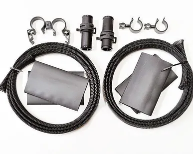 фото Комплект защитная оплетка шланга, термоусадки (синт. материал), TT Webasto