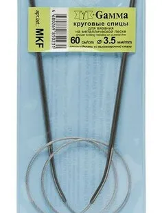 фото круговые MKF металл d 3.5 мм 60 см на металл.леске GAMMA