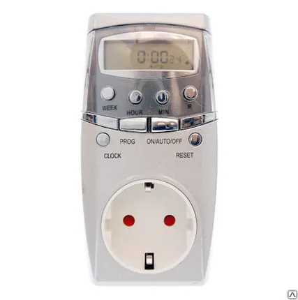 Фото №0 Розетка-таймер
 Camelion SG65 (неделя, LCD, 3500Вт) (50)