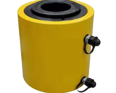 фото Домкрат гидравлический TOR ДП100Г50 (HHYG-10050KS) 
100 т с полым штоком