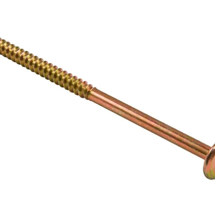 Фото №0 Шуруп для дерева 6,3*105 жёлтый цинк (уп/1тыс.шт) AKS