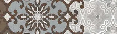 фото Плитка керам. CERSANIT Alrami 440x50 бордюр бежево-коричневый 10087 (AM1J451)