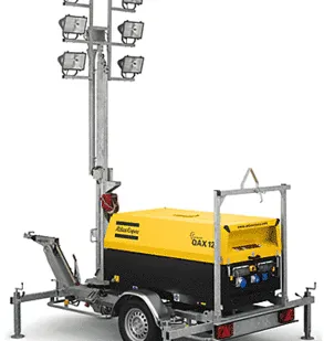 фото Осветительная мачта на безе дизель генераторов QAX