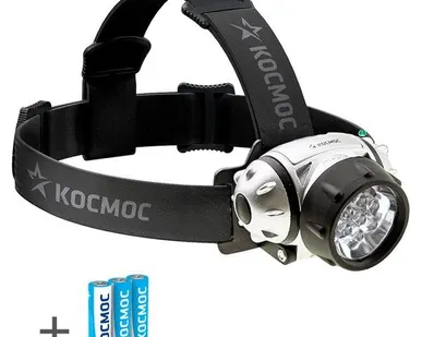 фото Фонарь H7LED 7хLED 3хAAA(R03) налобный Космос KOC-H7-LED