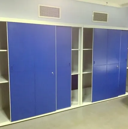 Фото №0 Металлические шкафы в паркинг Киевская