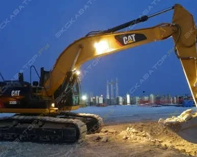 фото Аренда гусеничного экскаватора Caterpillar 330, Хабаровск