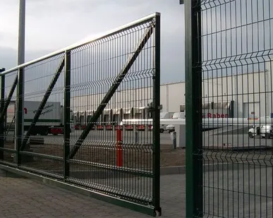 фото Ворота 3D откатные 2500х5000 мм