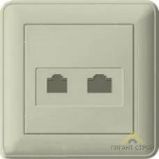 Фото №0 Розетка комп.+телеф. СП W59 бел. SchE RSI-251 TK5E-18АКЦИЯ!