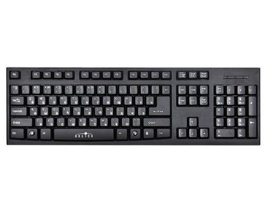 фото Клавиатура проводная Oklick 160M, USB, Black