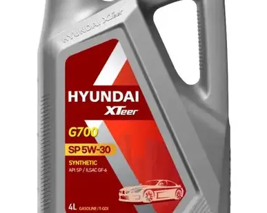 фото Моторное масло HYUNDAI XTEER 1041135 5W-30 синтетическое 4 л