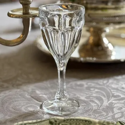 Фото №0 Бокал Bohemia Safari 190 мл в стиле Baccarat Harcourt Чехия хрусталь