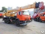 фото КС 55713-1В автокран 25т с гуськом КАМАЗ-65115 ЕВРО-4